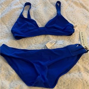 Vitamin A , blue New Size 12 bikini